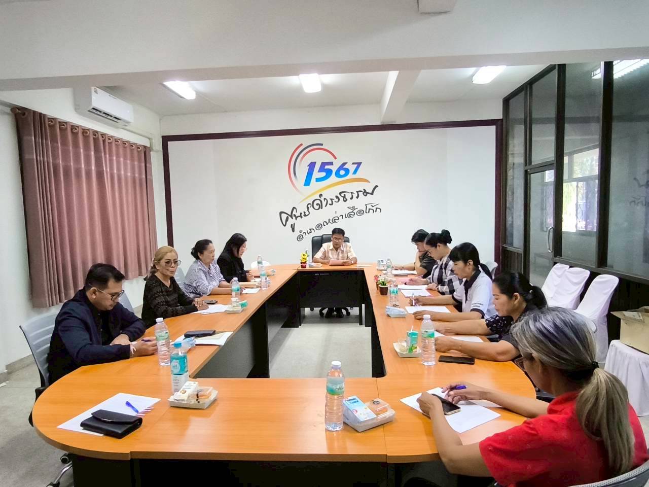 พช.เหล่าเสือโก้ก  ประชุมคณะอนุกรรมการกลั่นกรองและติดตามการดำเนินงานกองทุนพัฒนาบทบาทสตรีอำเภอเหล่าเสือโก้ก ครั้งที่ 5/2569
