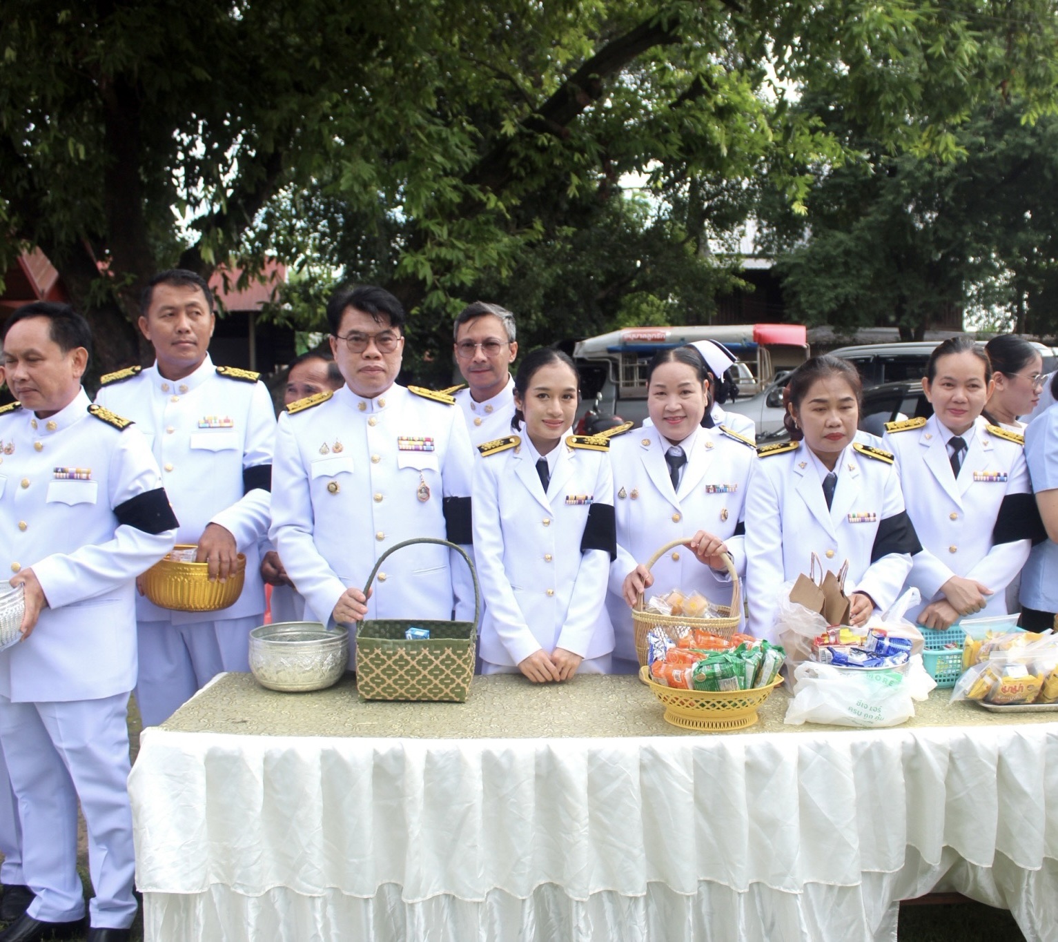 พช.เหล่าเสือโก้ก  ร่วมพิธีเฉลิมพระเกียรติฯ เนื่องในโอกาสวันคล้ายวันพระราชสมภพ สมเด็จพระนางเจ้าสิริกิติ์ พระบรมราชินีนาถ พระบรมราชชนนีพันปีหลวง และวันแม่แห่งชาติ ประจำปี 2569